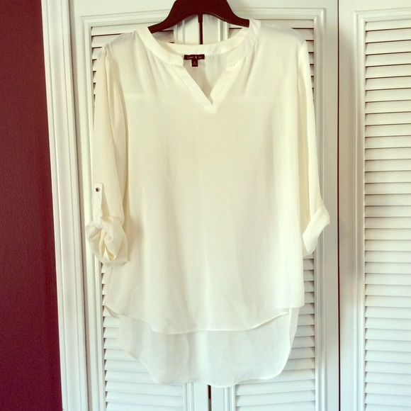 Sami & Jo Tops - Ivory Blouse